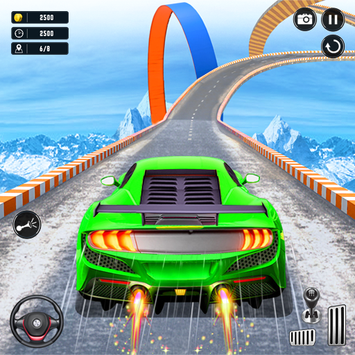 Mega oprit Auto Stunts Spel