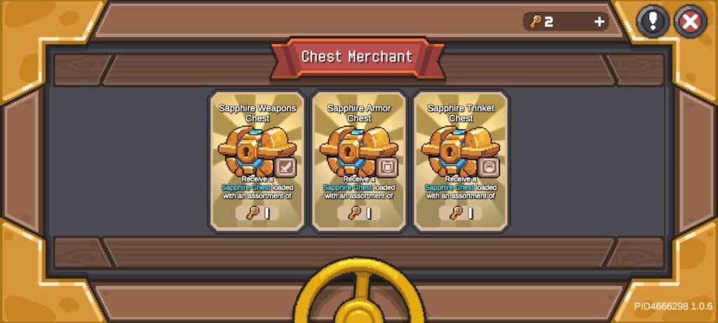 Soul Knight Prequel - treasure chests