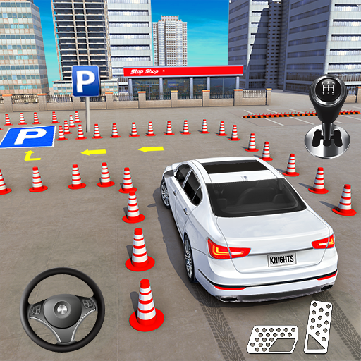 Echt Auto Parken Spiele 3D