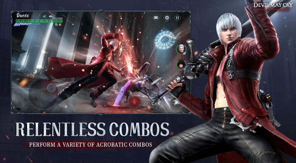 official artwork of Devil May Cry: Peak of Combat