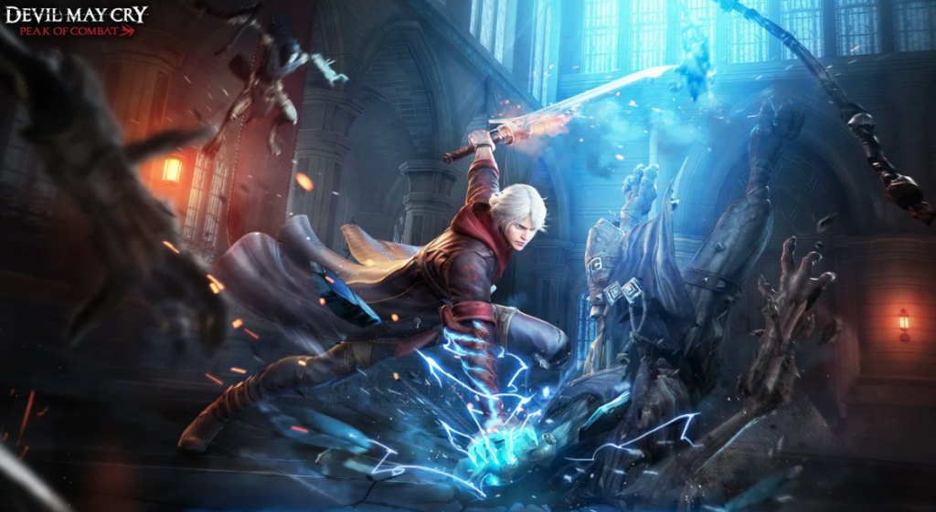 official artwork of Devil May Cry: Peak of Combat