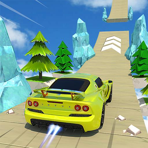 メガランプクレイジーカーレースゲーム