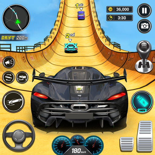 Mega Ramps Autorennen Spiele