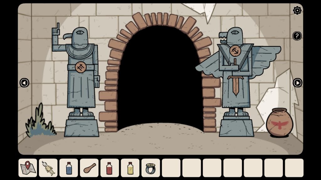 The statues