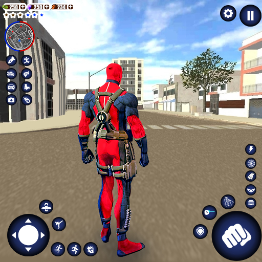 Miami Rope Hero: Trò Chơi Nhện