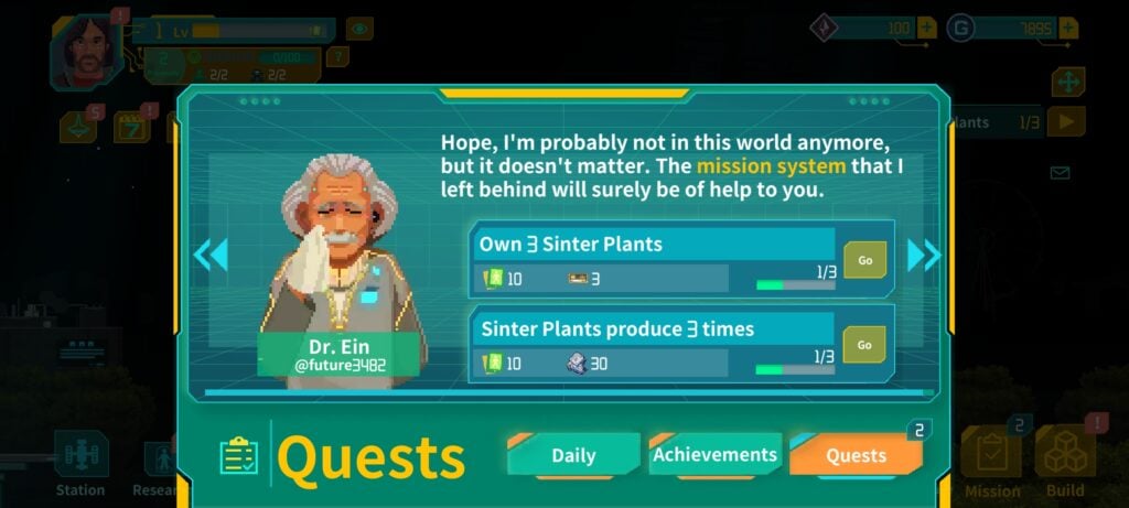 Missions Fake future