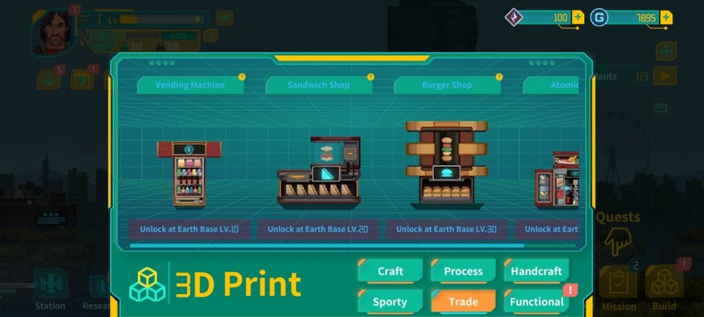Trade Buildings Fake Future