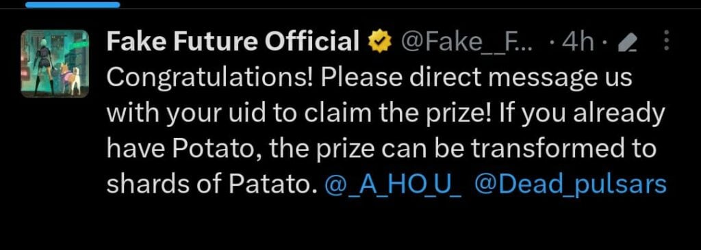 Fake Future Twitter Event