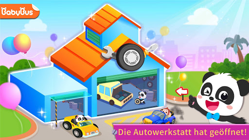 Autowerkstatt kleinen Pandas