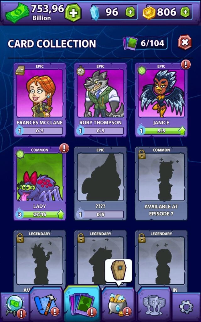 card collection